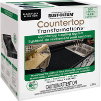 Countertop Transformations&reg; Fleck Countertop Coating System, 2.37 L, Kit, Black Fleck EastCoast Offshore Supplies