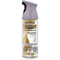 Universal&reg; Enamel Paint & Primer In One, Silver Lilac Purple, Satin, Aerosol Can EastCoast Offshore Supplies