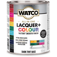 Watco&reg; All In One Lacquer + Colour Dark Tint Base, 946 ml, Dark Tint Base, High-Gloss EastCoast Offshore Supplies
