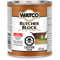 Watco&reg; Butcher Block Oil & Finish, 473 ml, Clear, Transparent EastCoast Offshore Supplies