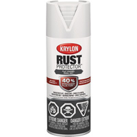 Rust Protector&reg; Enamel Paint, White, Very Flat, 12 oz., Aerosol Can EastCoast Offshore Supplies