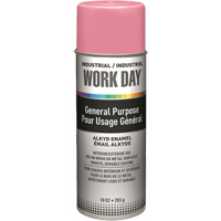 Industrial Work Day Paint, Pink, Gloss, 10 oz., Aerosol Can EastCoast Offshore Supplies