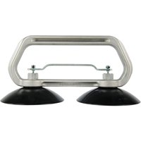 Vacuum Cups - Heavy-Duty Double Cup, 75 lbs. Capacity, 5", Pull-bar, 10" Handle Length EastCoast Offshore Supplies