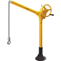 Tall Industrial Lifting Device with Bolt-Down Base, 500 lbs. (0.25 tons) Capacity EastCoast Offshore Supplies