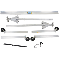 Grue mobile ajustable en aluminium, 8' lo, Capacit&eacute; 2000 lb (1 tonne) EastCoast Offshore Supplies