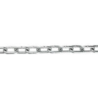 Chaîne &agrave; maillon droit, Acier &agrave; faible teneur en carbone, 1/4" x 140' (42,7 m) l, Calibre 30, Charge d'utilisation 1300 lb (0,65 tonne) EastCoast Offshore Supplies