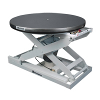 Positionneur pour palette &agrave; nivellement automatique EZ Loader E - plateforme en acier inoxydable, 43" lo x 43" la, Capacit&eacute; 4000 lb EastCoast Offshore Supplies