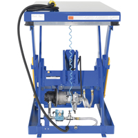 Table &eacute;l&eacute;vatrice &agrave; ciseaux hydraulique, Acier, 60" lo x 30" la, Cap. 3000 lb EastCoast Offshore Supplies