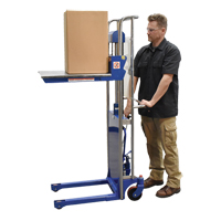 Gerbeur Hefti-Lift, M&eacute;canisme Pompe au pied, Capacit&eacute; de 880 lb, Levage max de 59" EastCoast Offshore Supplies