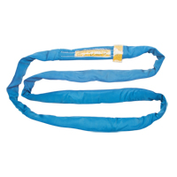 Polyester Round Sling, Blue, 4" W x 8' L, 23000 lbs. Vertical Load EastCoast Offshore Supplies