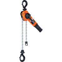 Series 653-A Ratchet Lever Hoist, 5' Lift, 1500 lbs. (0.75 tons) Capacity, Steel Chain EastCoast Offshore Supplies