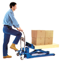 Table &eacute;l&eacute;vatrice surbaiss&eacute;e &agrave; ciseaux Dandy Lift, 37-1/10" lo x 19-7/10" la, Acier, Capacit&eacute; 1100 lb EastCoast Offshore Supplies