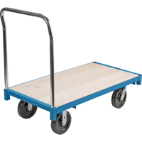 Heavy-Duty Platform Truck, 48" L x 24" W, 2500 lbs. Capacity, Nylon Casters EastCoast Offshore Supplies
