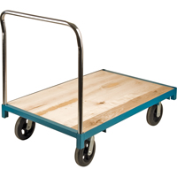 Heavy-Duty Platform Truck, 48" L x 30" W, 2000 lbs. Capacity, Rubber Casters EastCoast Offshore Supplies