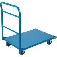 Shelf & Platform Truck, Steel, 24" W x 36" D x 40" H, 1300 lbs. Platform Capacity EastCoast Offshore Supplies