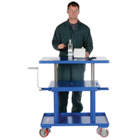 Hydraulic Lift Table, 24" L x 36" W, Steel, 2000 lbs. Capacity EastCoast Offshore Supplies