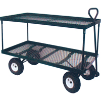 Double Deck Wagon, 24" W x 48" L, 600 lbs. Capacity EastCoast Offshore Supplies