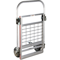 Chariot &agrave; plateforme repliable &agrave; quatre roues, Aluminium, 750 lb, 31" lo x 23-1/4" la, Hauteur 39" EastCoast Offshore Supplies