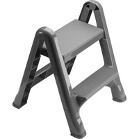 Folding Step Stool, 2 Steps, 19-1/2" x 20-1/2" x 22-3/4" High EastCoast Offshore Supplies