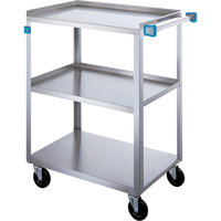 Shelf Cart, 3 Tiers, 21" W x 39" H x 49" D, 500 lbs. Capacity EastCoast Offshore Supplies