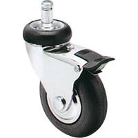 Comfort Roll Caster, Swivel with Brake, 2" (51 mm) Dia., 125 lbs. (57 kg.) Capacity EastCoast Offshore Supplies