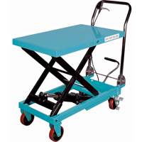 Heavy-Duty Hydraulic Scissor Lift Table, 32" L x 19-3/4" W, Steel, 1100 lbs. Capacity EastCoast Offshore Supplies