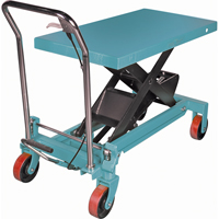 Heavy-Duty Hydraulic Scissor Lift Table, 39-3/8" L x 20-1/8" W, Steel, 1650 lbs. Capacity EastCoast Offshore Supplies
