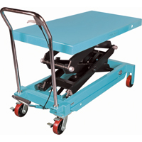 Heavy-Duty Hydraulic Scissor Lift Table, 48" L x 24" W, Steel, 1545 lbs. Capacity EastCoast Offshore Supplies