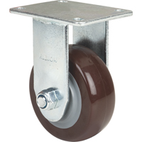 Roulette, Fixe, 4" (101,6 mm), Polyur&eacute;thane, 440 lb (199,58 kg) EastCoast Offshore Supplies