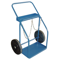 Gas Cylinder Carts, Rubber Wheels, 13" W x 25" L Base, 1000 lbs. EastCoast Offshore Supplies