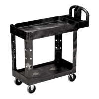 Chariot utilitaire robuste - 4500-88, 2 tiers, 17-1/8" x 33-1/4" x 39", Capacit&eacute; 500 lb EastCoast Offshore Supplies