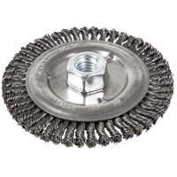 Stringer Bead Brush, 5" Dia., 0.022" Fill, 5/8"-11 Arbor, Steel EastCoast Offshore Supplies