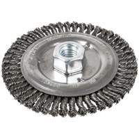 Stringer Bead Brush, 6" Dia., 0.022" Fill, 5/8"-11 Arbor, Steel EastCoast Offshore Supplies