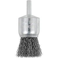 Shaft Mounted Crimped End Brush, 1", 0.012" Fill, 1/4" Shank EastCoast Offshore Supplies
