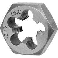 SAE Hex Die, 1" Dia., 3/8"-16 NC Thread, Alloy Steel EastCoast Offshore Supplies