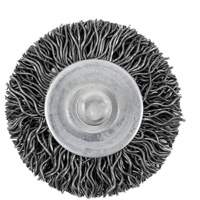 126 Shaft Mounted Crimped Radial Brush, 1-1/2", 0.02" Fill, 1/4" Shank EastCoast Offshore Supplies