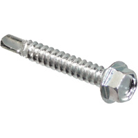 Self Drill Hex Washer, 1" x 10" L, Zinc Plated EastCoast Offshore Supplies