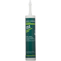 Dowsil 732 Multi-Purpose Silicone Sealant, 300 ml, Cartridge, White EastCoast Offshore Supplies