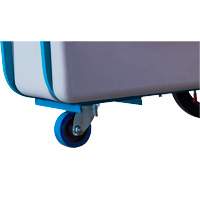 Chariot basculeur en acier, Poly&eacute;thyl&egrave;ne, 0,625 vg³, Capacit&eacute; de charge de 850 lb EastCoast Offshore Supplies