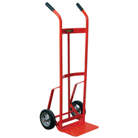 Hand Truck with Reinforced Noseplate - 136RN-HB, Dual Handle, Steel, 51" Height, 800 lbs. Capacity EastCoast Offshore Supplies