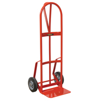 Hand Truck with Reinforced Noseplate - 126DRN-HB , P-Handle Handle, Steel, 51" Height, 800 lbs. Capacity EastCoast Offshore Supplies