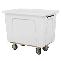Box Truck, White Polyethylene, 35" L x 24" W x 30" H, 10 cu. Ft. Volume, 450 lbs. Capacity EastCoast Offshore Supplies