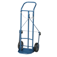 Chariot professionnel CC-1 pour bouteille de gaz, Roues Caoutchouc moul&eacute;, Base de 9" la x 7-1/4" lo, 250 lb EastCoast Offshore Supplies