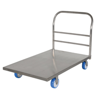 Platform Truck, 48" L x 30" W, 2000 lbs. Capacity, Polyurethane Casters EastCoast Offshore Supplies