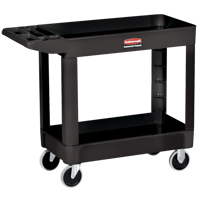 Heavy-Duty Utility Cart - 4520-89, 2 Tiers, 25-7/8" x 33-1/4" x 45-1/4", 500 lbs. Capacity EastCoast Offshore Supplies
