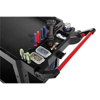 Heavy-Duty Adaptable Utility Cart, 2 Tiers, 17-3/4" x 36" x 46-1/5", 500 lbs. Capacity EastCoast Offshore Supplies