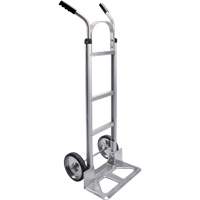 Knocked Down Hand Truck, Dual Handle, Aluminum, 50-5/8" Height, 500 lbs. Capacity EastCoast Offshore Supplies