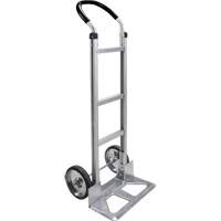 Knocked Down Hand Truck, Continuous Handle, Aluminum, 49-5/8" Height, 500 lbs. Capacity EastCoast Offshore Supplies