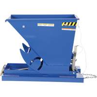 Self-Dumping Hopper, Steel, 1/3 cu.yd., Blue EastCoast Offshore Supplies