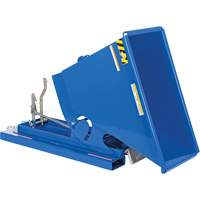 Self-Dumping Hopper, Steel, 1/3 cu.yd., Blue EastCoast Offshore Supplies
